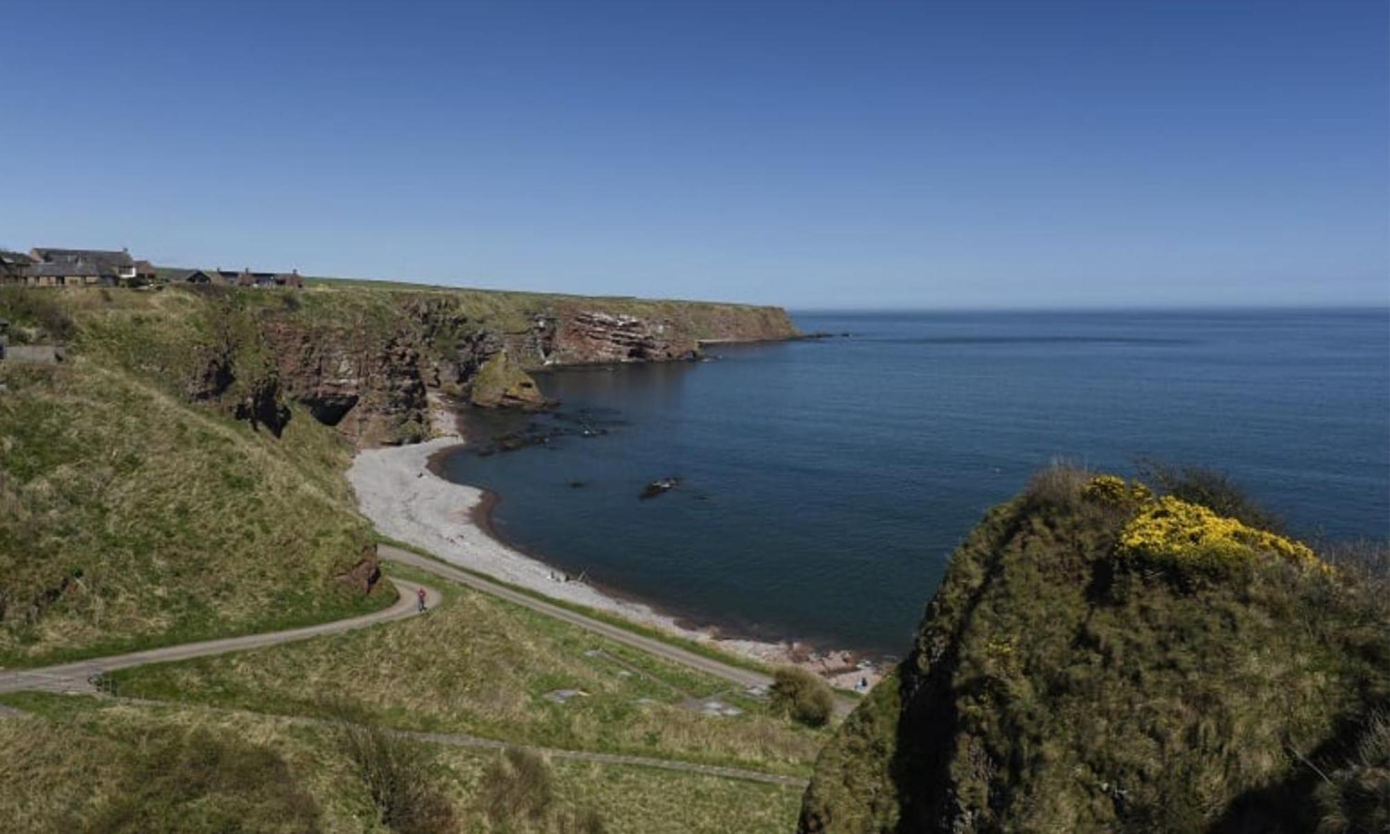 Clifftop Cottage Arbroath Kültér fotó